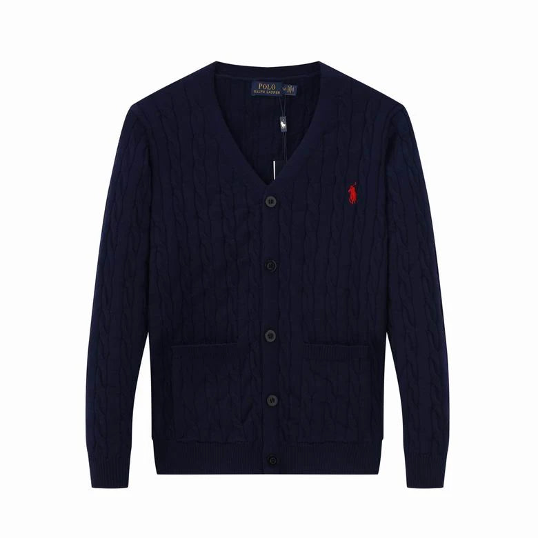 Cable-Knit Wool-Cashmere Cardigan