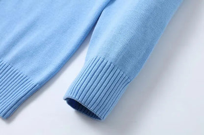 Bear-Embroidered Jumper