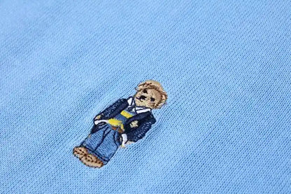Bear-Embroidered Jumper