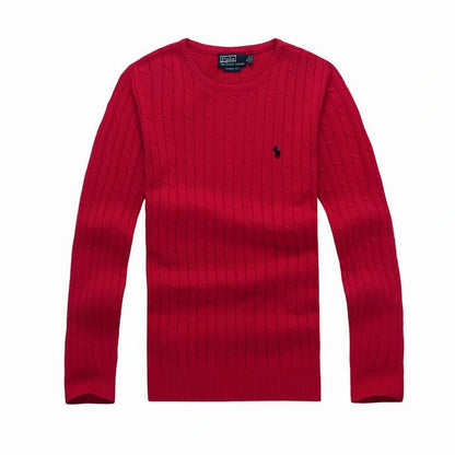 Cable-Knit Cotton Jumper