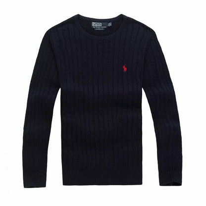 Cable-Knit Cotton Jumper