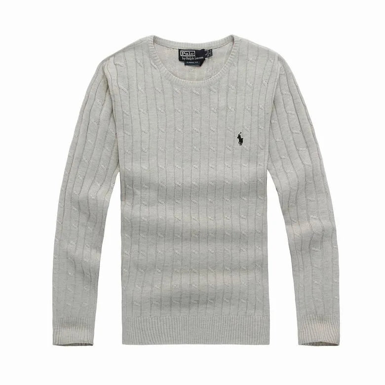 Cable-Knit Cotton Jumper