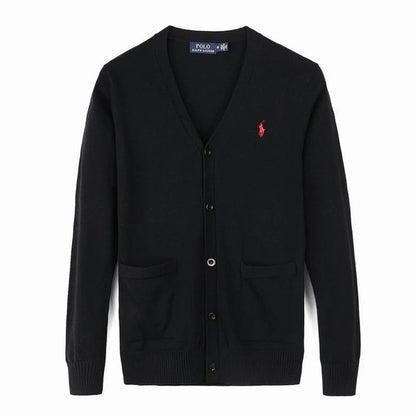 Cotton V-Neck Cardigan