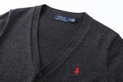 Cotton V-Neck Cardigan