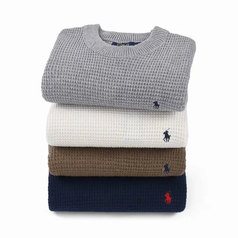RL Textured Crewneck Jumper