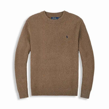 RL Textured Crewneck Jumper