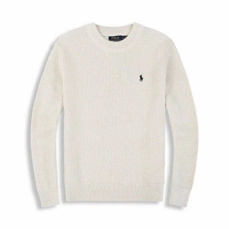 RL Textured Crewneck Jumper