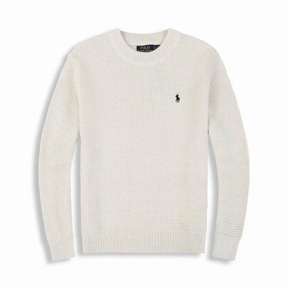 RL Textured Crewneck Jumper