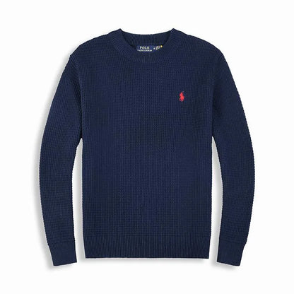 RL Textured Crewneck Jumper