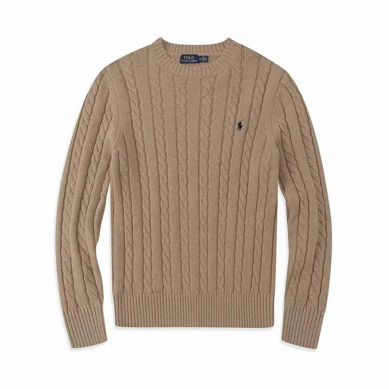 Cable-Knit Wool-Cashmere Jumper