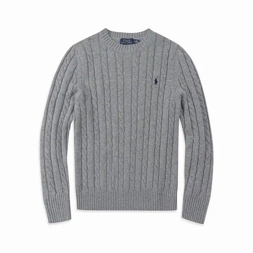 Cable-Knit Wool-Cashmere Jumper