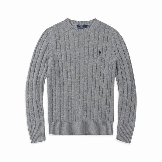 Cable-Knit Wool-Cashmere Jumper