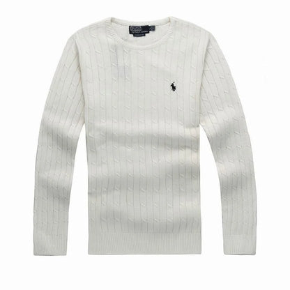 Cable-Knit Cotton Jumper