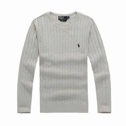 Cable-Knit Cotton Jumper