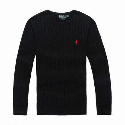 Cable-Knit Cotton Jumper