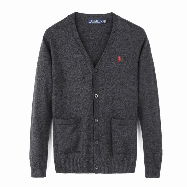Cotton V-Neck Cardigan