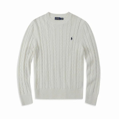 Cable-Knit Wool-Cashmere Jumper