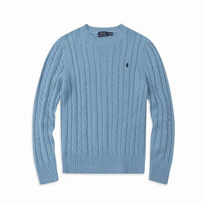 Cable-Knit Wool-Cashmere Jumper