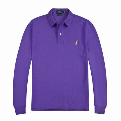 Slim Fit Mesh Polo Shirt