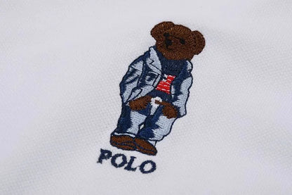 Bear Mesh Polo Shirt