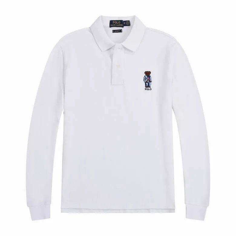 Bear Mesh Polo Shirt