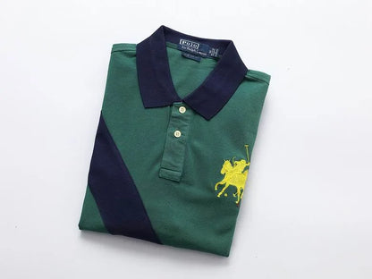 Slim Fit Big Pony Mesh Polo Shirt