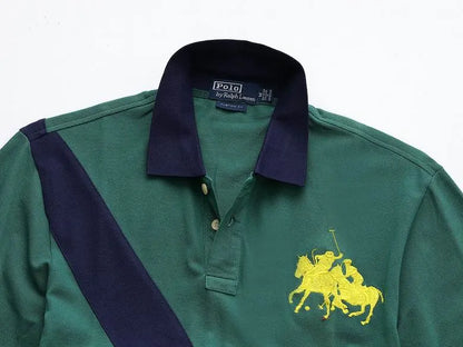 Slim Fit Big Pony Mesh Polo Shirt