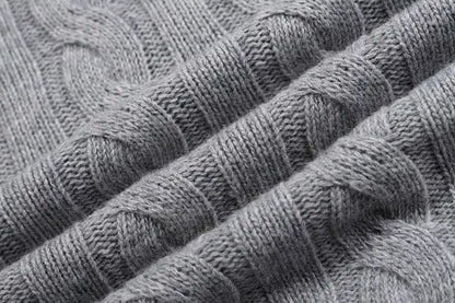 New Cable-Knit Quarter-Zip Jumper