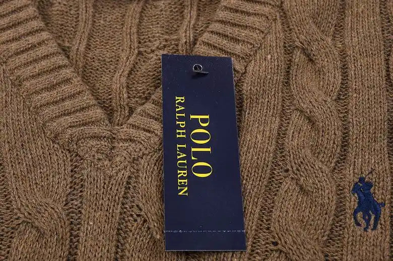 Cable-Knit Cotton Sleeveless Jumper