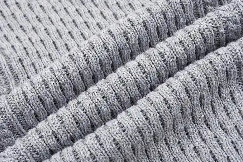 Cable-Knit Textured Jumper