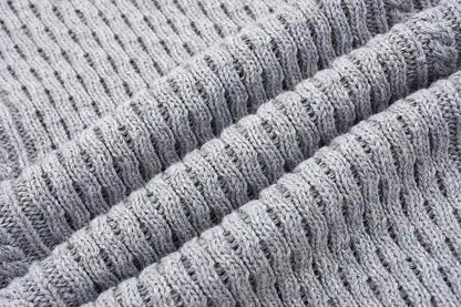 Cable-Knit Textured Jumper