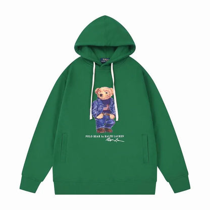 New Polo Bear Fleece Hoodie