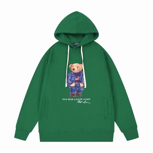 New Polo Bear Fleece Hoodie