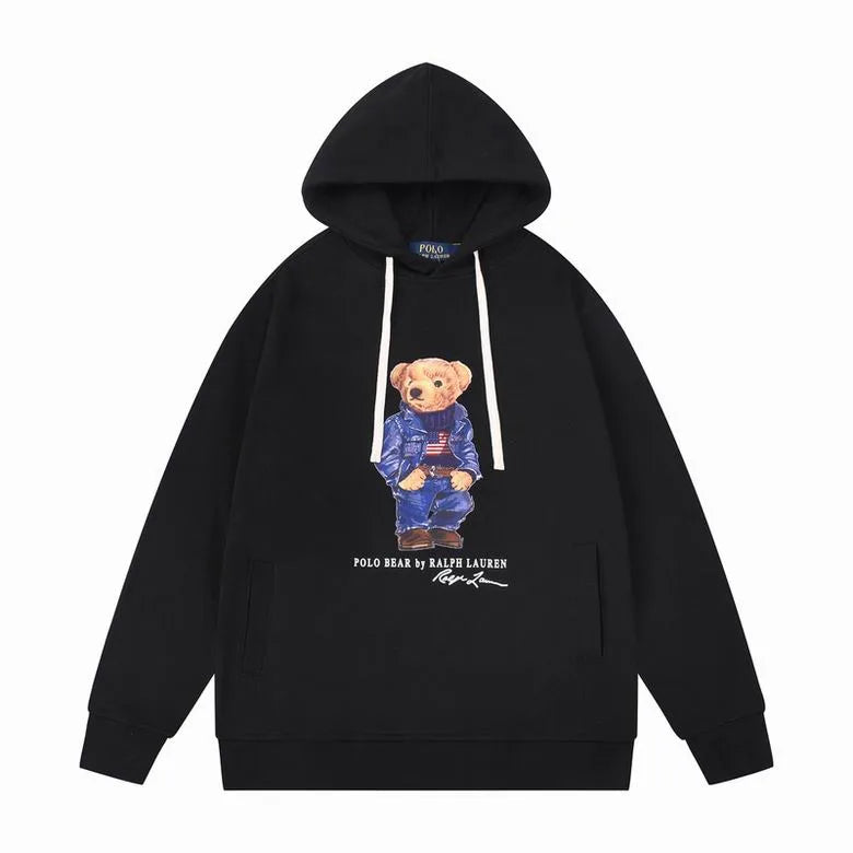 New Polo Bear Fleece Hoodie