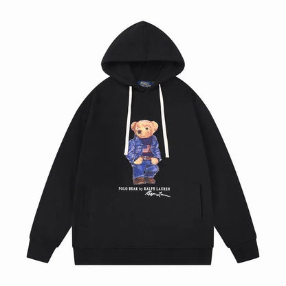 New Polo Bear Fleece Hoodie