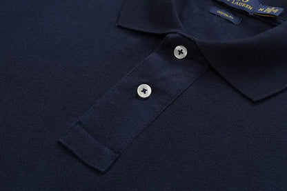 Slim Fit Mesh Polo Shirt