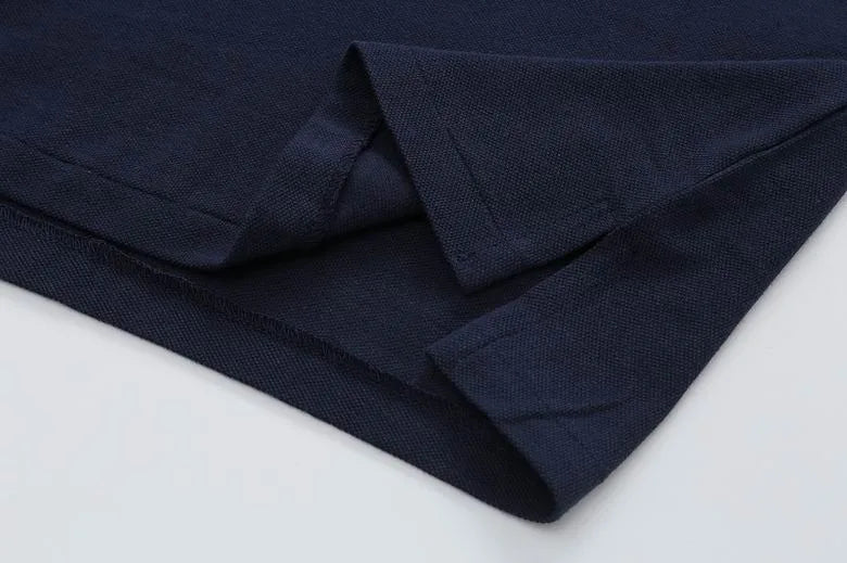 Slim Fit Mesh Polo Shirt