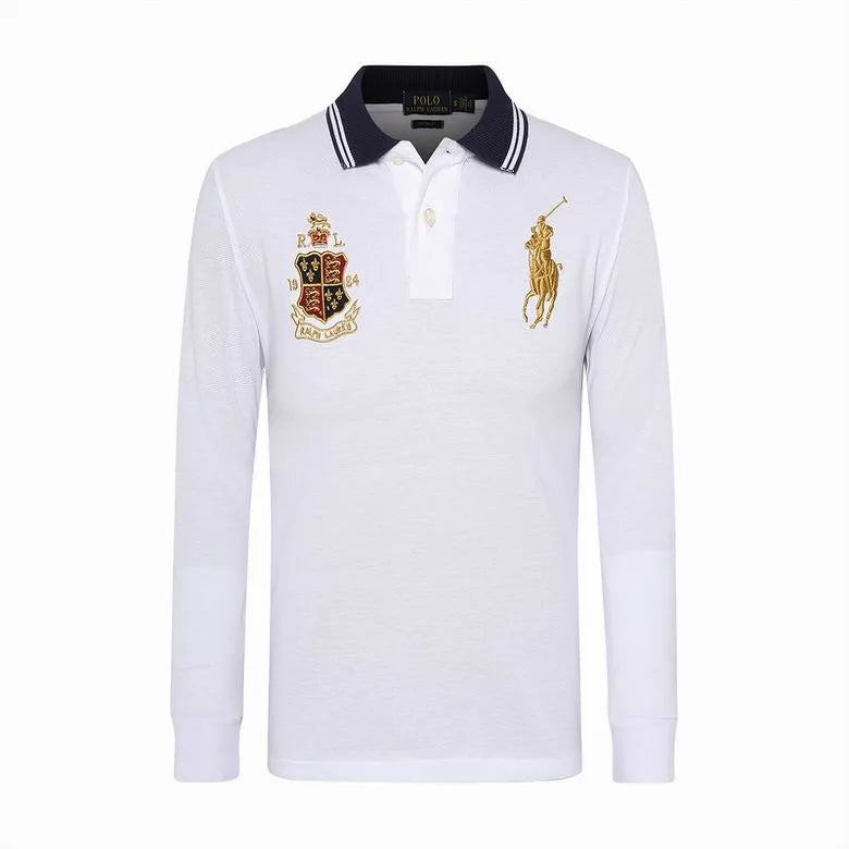 Embroidered Color Polo Shirt