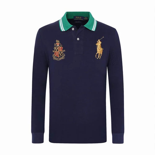 Embroidered Color Polo Shirt
