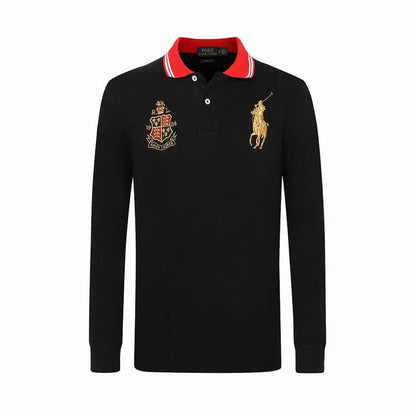 Embroidered Color Polo Shirt