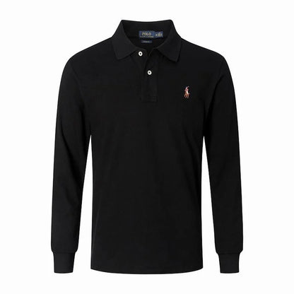 Slim Fit Color Mesh Polo Shirt