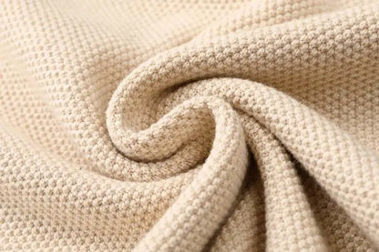 New Textured Cable Quarter-Zip Jumper