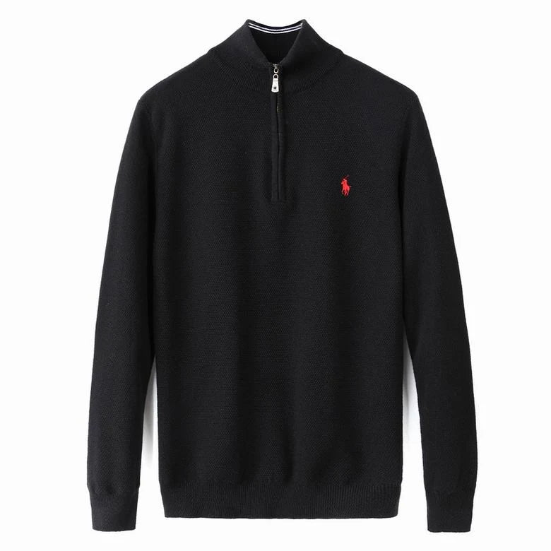 New Textured Cable Quarter-Zip Jumper
