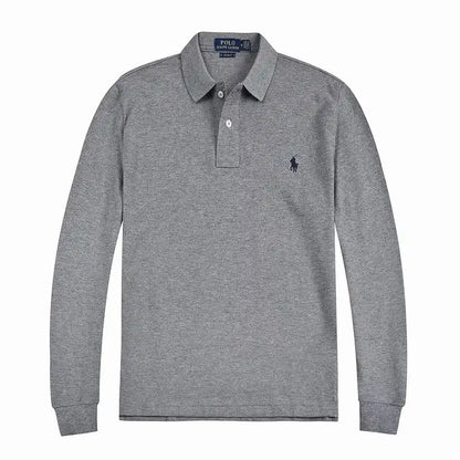 Slim Fit Mesh Polo Shirt