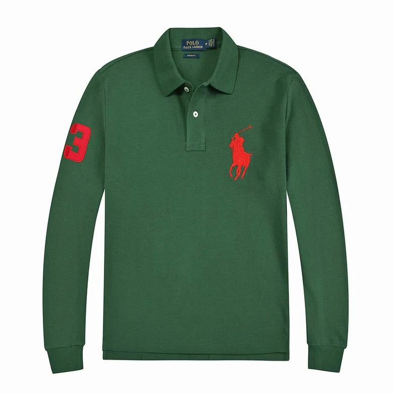 Big Pony Mesh Polo Shirt