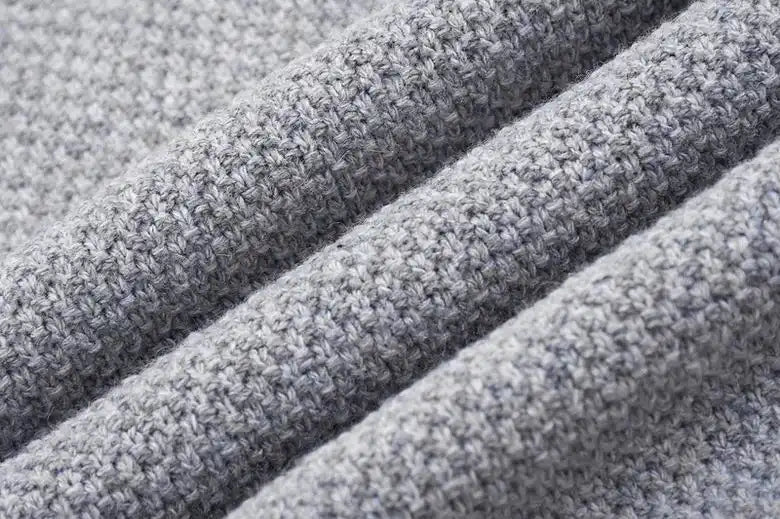 Textured Cable Quarter-Zip Jumper