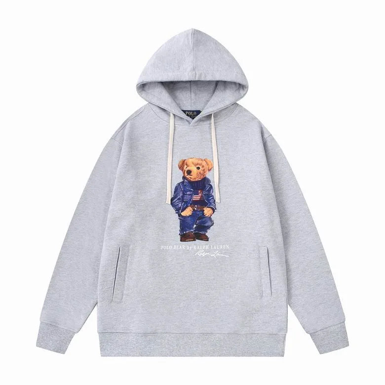 New Polo Bear Fleece Hoodie