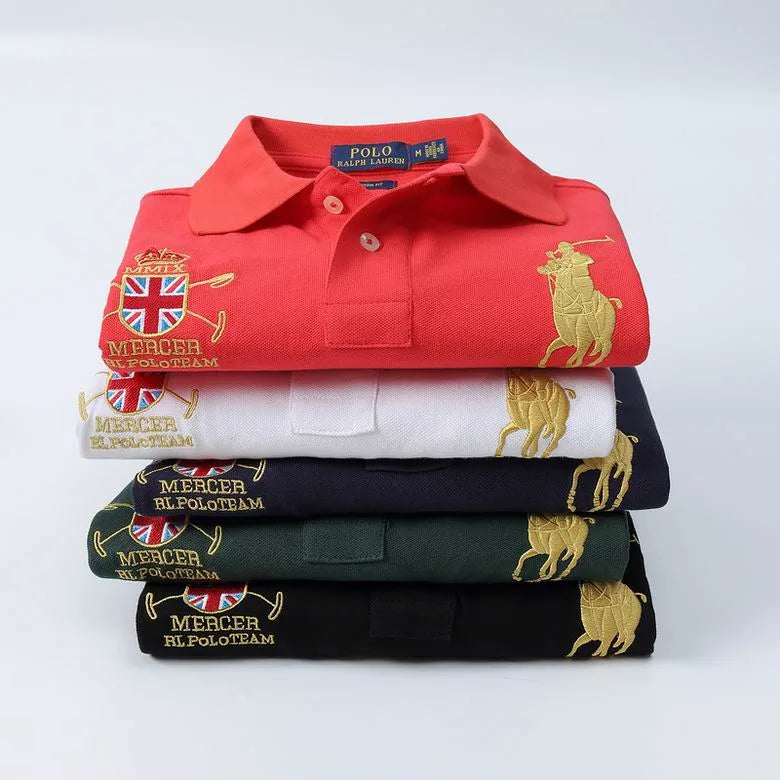 Embroidered Polo Shirt