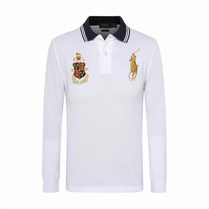 Embroidered Color Polo Shirt
