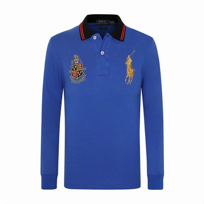 Embroidered Color Polo Shirt